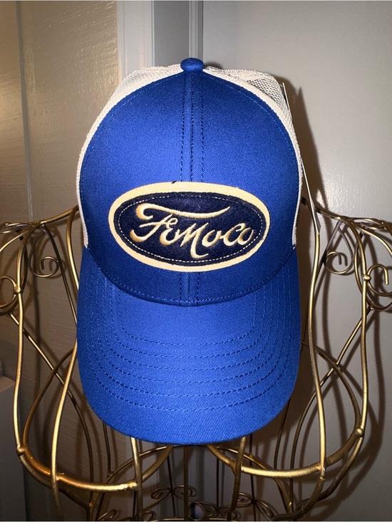 Ford Other - Blue Ford Trucker Hat with Embroidered Patch